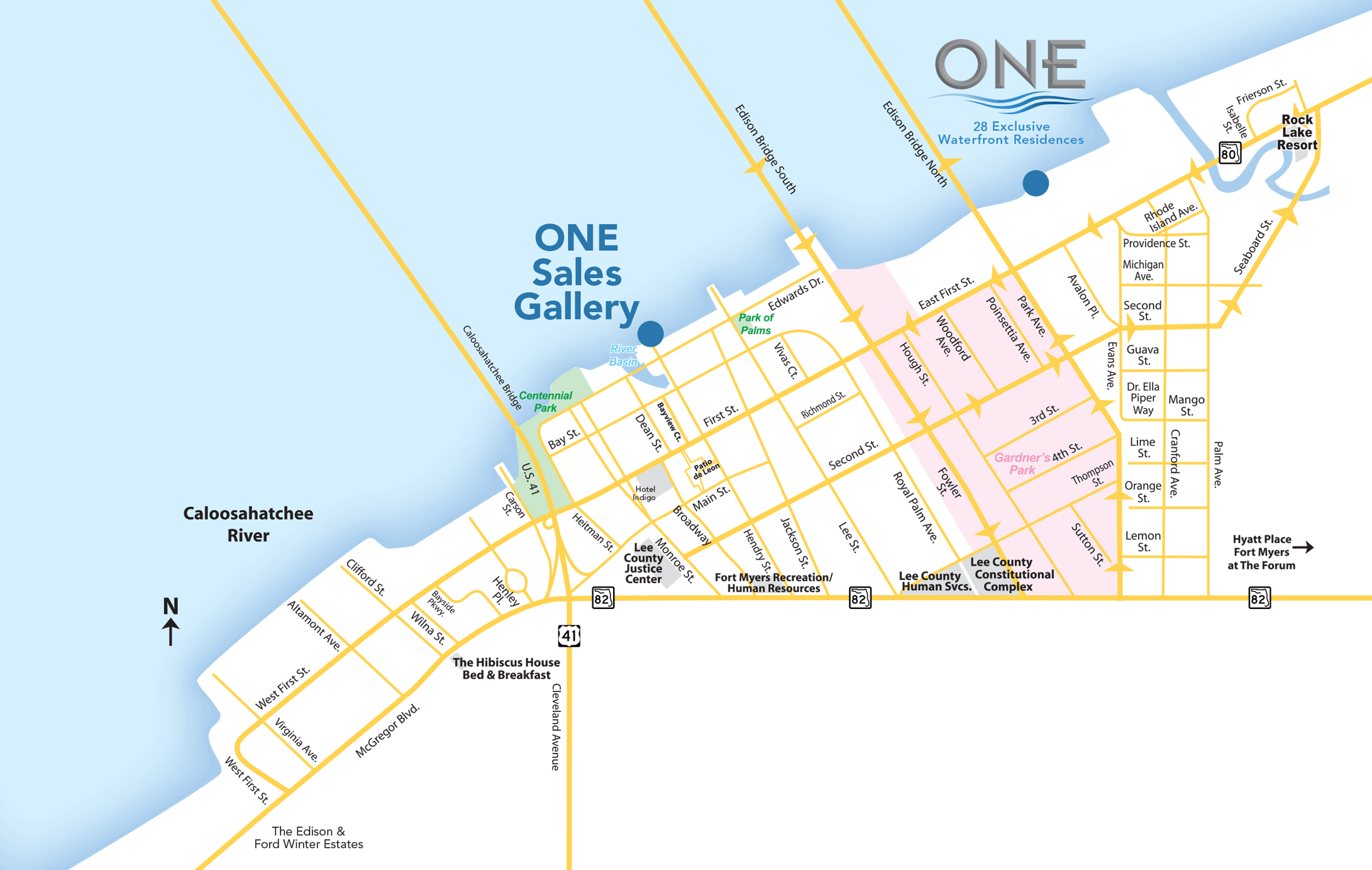 ONE Locator Map