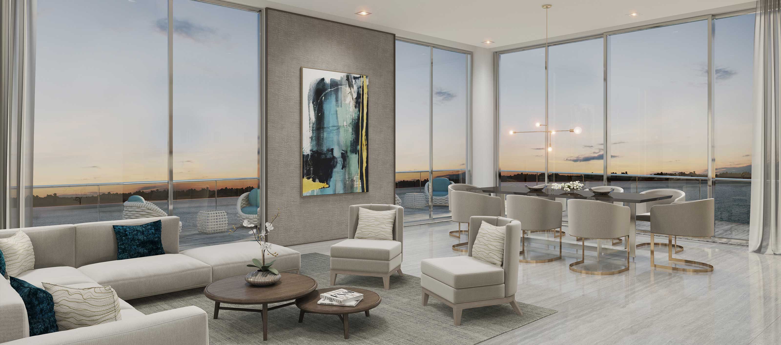 Interior Rendering ONE Fort Myers