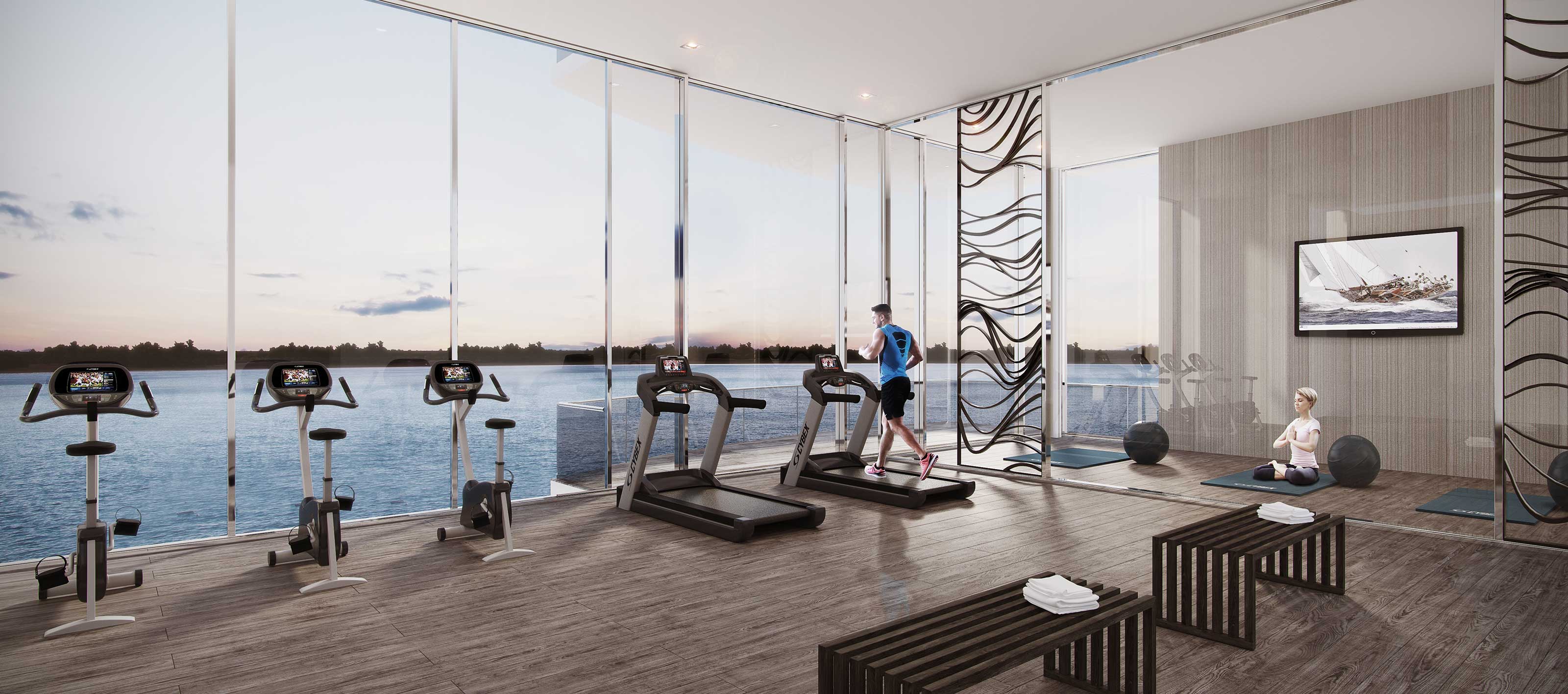 Gym Rendering ONE Fort Myers