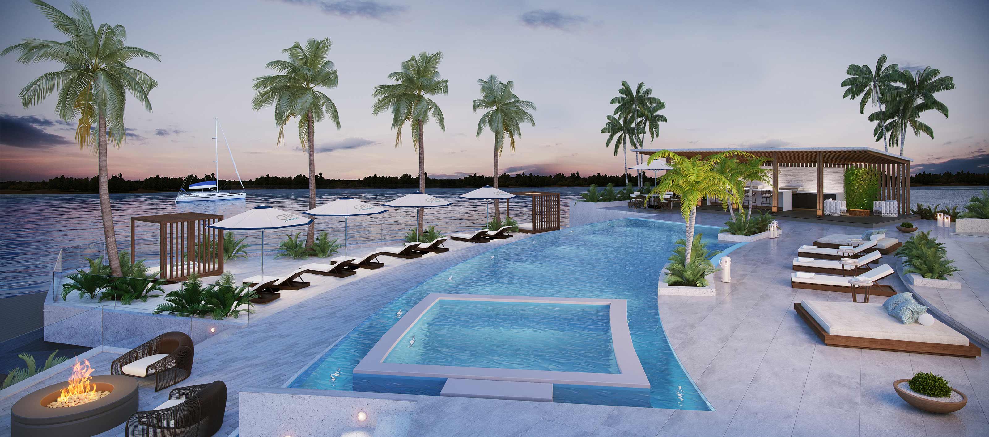 Pool Rendering ONE Fort Myers