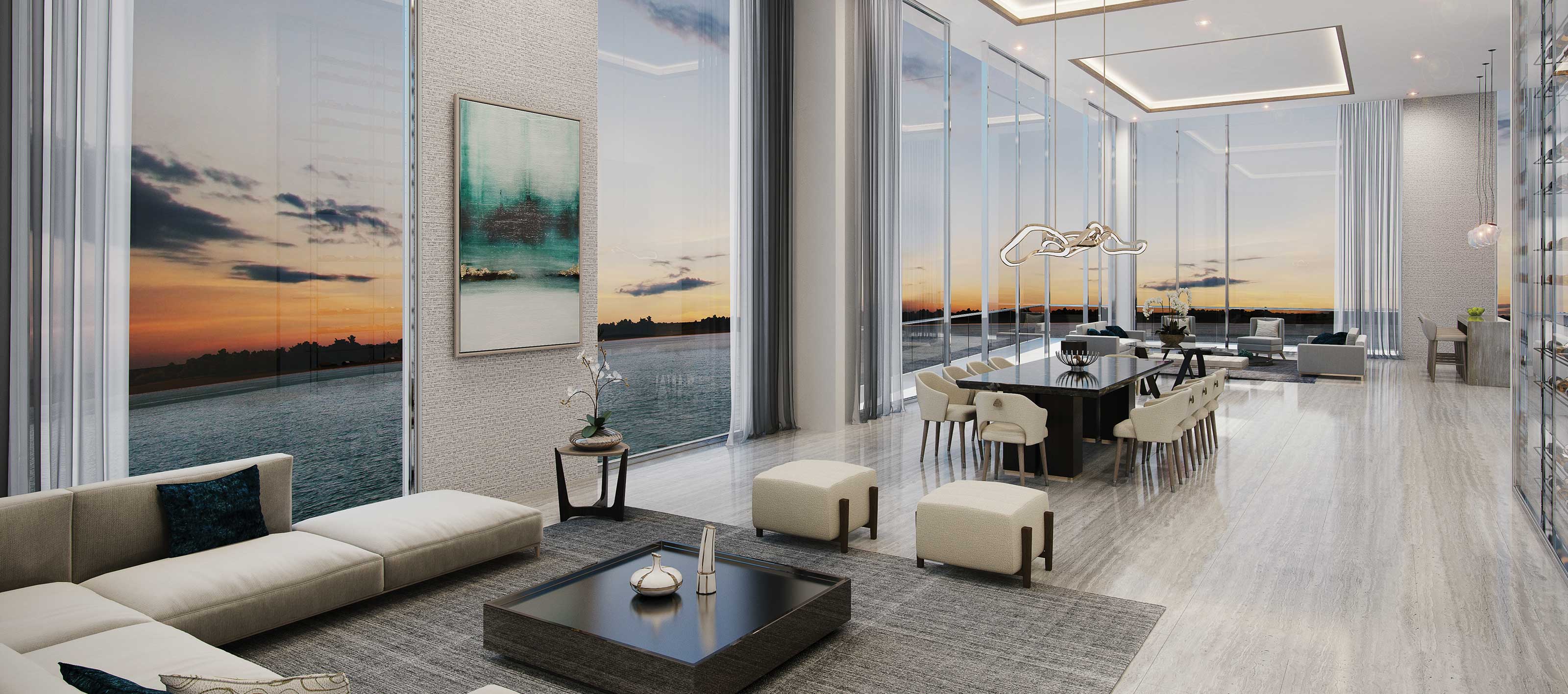 Interior Rendering ONE Fort Myers
